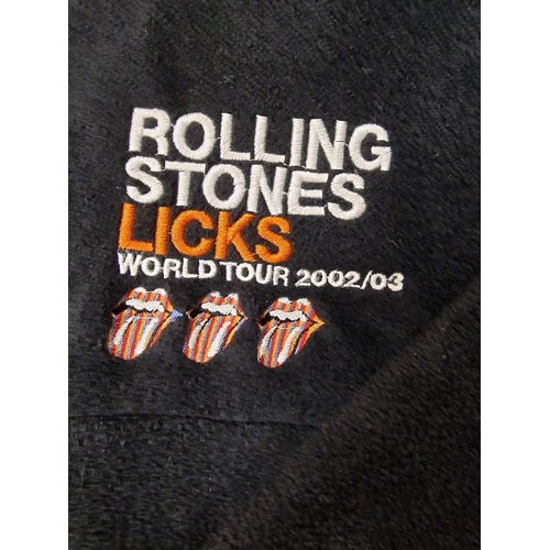 16 - Rolling Stones, Licks Tour, 2003,  Crew tour jacket.  Reversible, Fleece jacket with 
