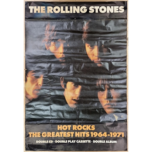 116 - Collection of six Rolling Stones posters of various sizes including 'You Can't Lick Em' tour, 'Voodo... 