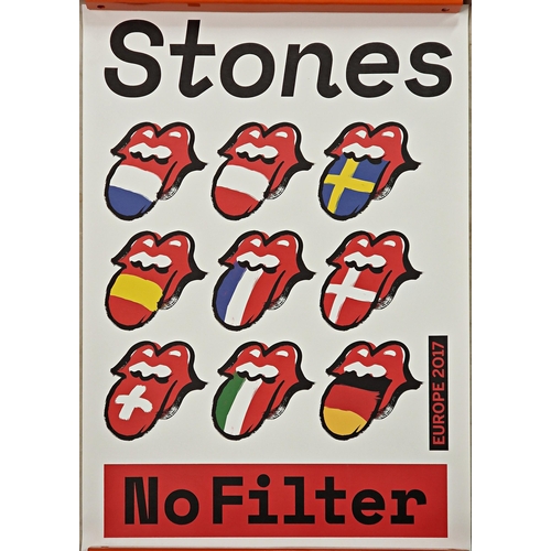 30 - 3 Rolling stones posters from the No Filter Tour.
1, 2017; 2, 2018.  All in pristine condition, stor... 