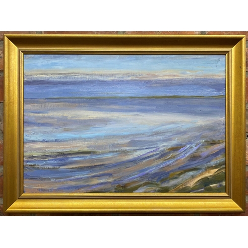 498 - Peter Podmore (1942) - 20th century school seascape, oil on board, 40 x 60cm, framed