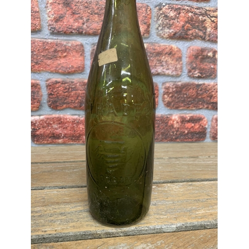 2498 - Large collection of glass bottles relating to Cheltenham, Cirencester and Gloucester, largest H 26cm... 