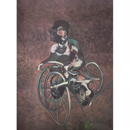 540 - Francis Bacon (1909-1992) ‘Georges a Bicyclette’ offset lithograph, edition of 500 published by Maeg... 