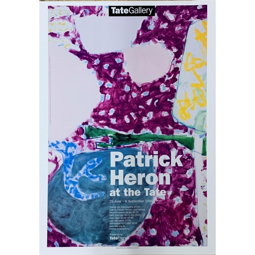 553 - Patrick Heron (1920-1999) exhibition poster for Tate Gallery together with poster for 'Kilkenny Arts... 