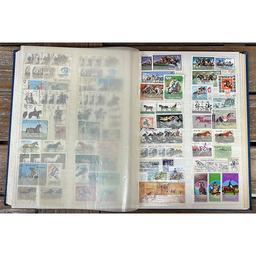 2552 - Large book of thematic World stamps - flowers, nature, sports etc