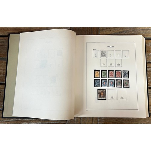 Collection of part complete Davo stamp albums by Stanley Gibbons ...