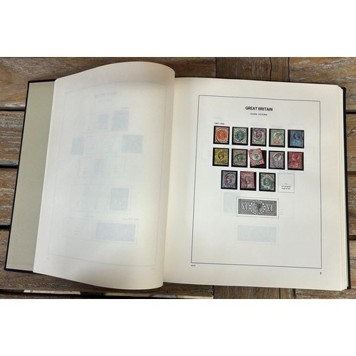 2558 - Collection of part complete Davo stamp albums by Stanley Gibbons - Great Britain (to include an earl... 