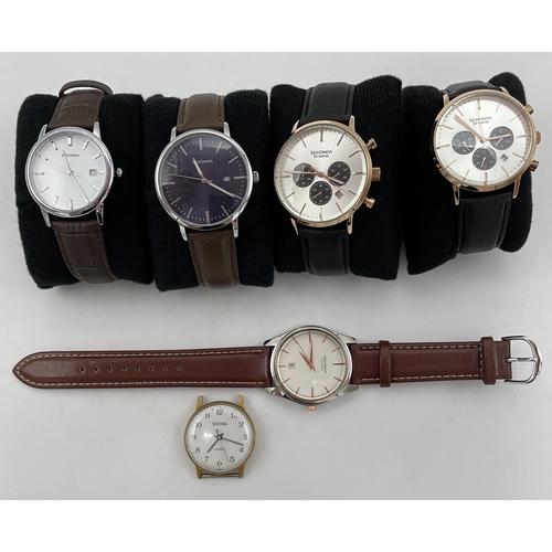 35 - Four boxed Sekonda gents watches with two further unboxes examples (6)
