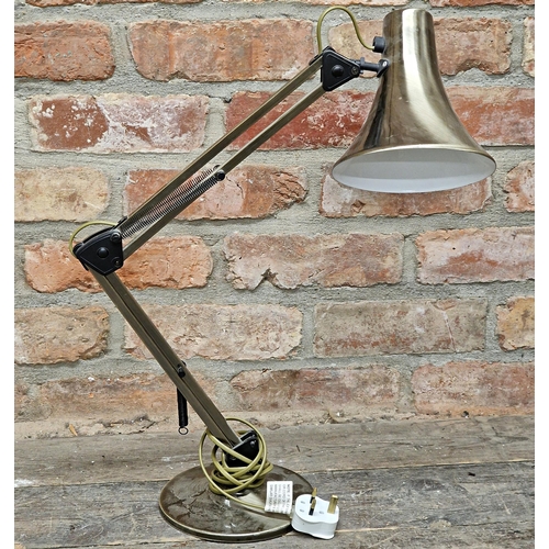 2391 - Anglepoise table lamp, H 50cm