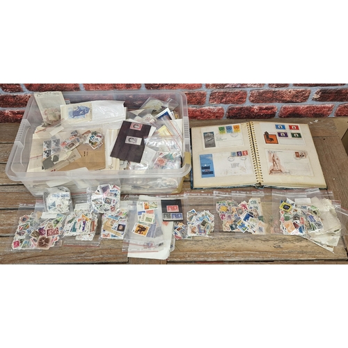 2546 - Large collection of mainly world, commonwealth and European stamps and first day covers from a local... 