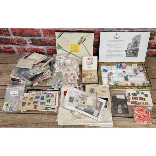 2547 - Large collection of mainly world and European stamps to include penny reds and Third Reich from a lo... 