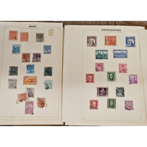 2548 - Large collection of mainly world and European stamps spread over a number of albums and large collec... 