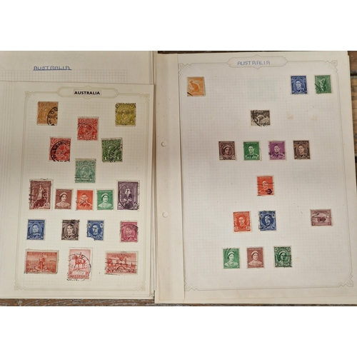 2548 - Large collection of mainly world and European stamps spread over a number of albums and large collec... 