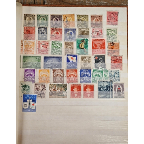 2548 - Large collection of mainly world and European stamps spread over a number of albums and large collec... 