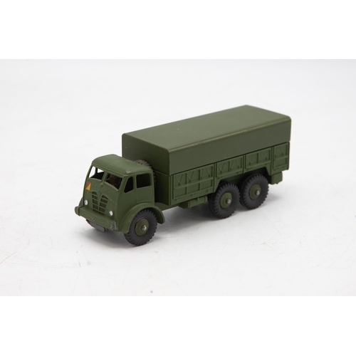 3005 - Dinky Supertoys 622- 10-ton Army Truck clean crisp matte green paintwork. Very near mint and excelle... 