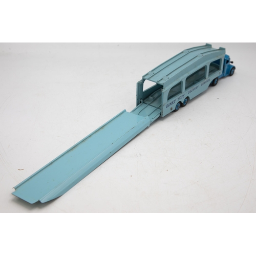 3015 - Dinky Supertoys No.982- Pullmore Car Transporter - with detachable loading ramp, excellent condition... 