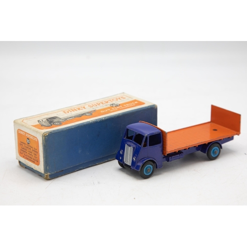 3023 - Dinky Supertoys 513 Guy Flat Truck with Tailboard, excellent with clean orange label box