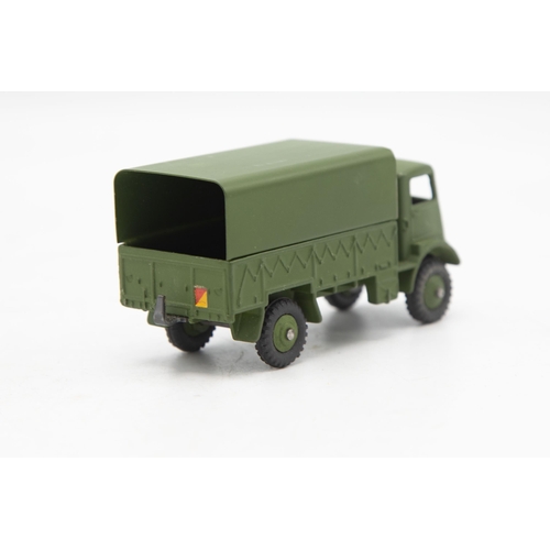 3036 - Dinky Toys 623 Army Covered Wagon, matt green finish barely touched from when it left the  Liverpool... 