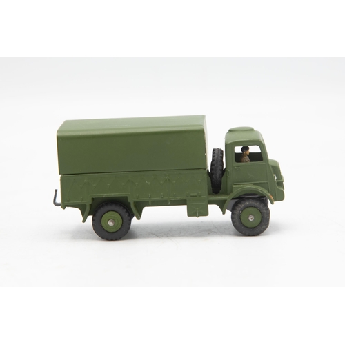 3036 - Dinky Toys 623 Army Covered Wagon, matt green finish barely touched from when it left the  Liverpool... 