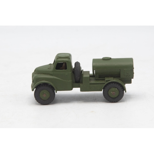 3038 - Dinky Toys 643 Army Water Tanker, Austin chassis, mint and boxed