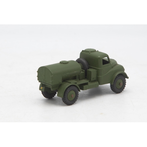 3038 - Dinky Toys 643 Army Water Tanker, Austin chassis, mint and boxed