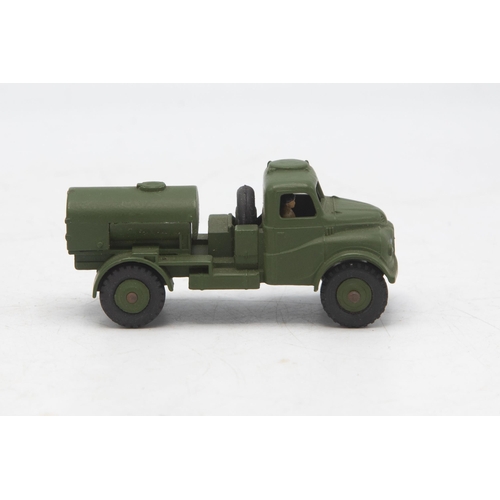 3038 - Dinky Toys 643 Army Water Tanker, Austin chassis, mint and boxed