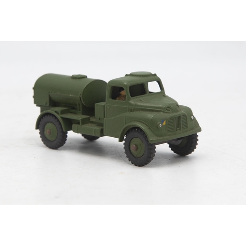 3038 - Dinky Toys 643 Army Water Tanker, Austin chassis, mint and boxed