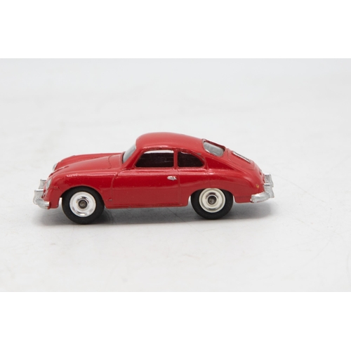 3044 - Dinky Toys 182 Porsche 356a coupe, red body with later edition spun hubs, crisp and clean in a late ... 