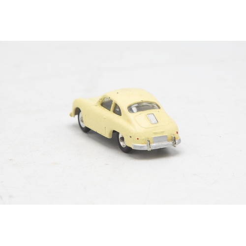 3045 - Dinky Toys 182 Porsche 356A Coupe, cream colour, spun wheel hubs version, excellent and boxed