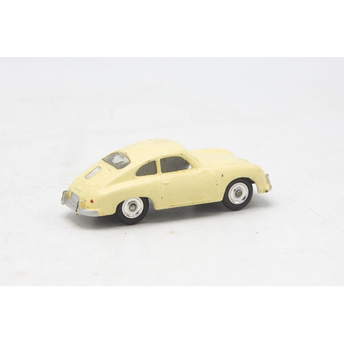 3045 - Dinky Toys 182 Porsche 356A Coupe, cream colour, spun wheel hubs version, excellent and boxed