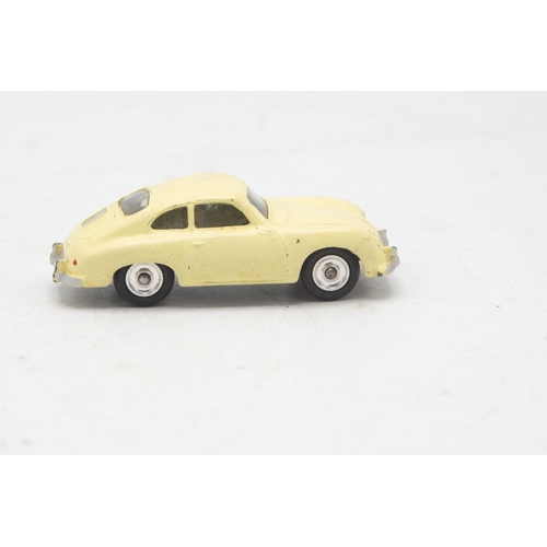 3045 - Dinky Toys 182 Porsche 356A Coupe, cream colour, spun wheel hubs version, excellent and boxed