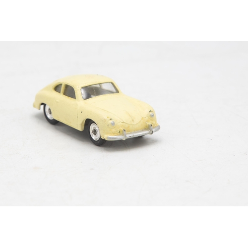 3045 - Dinky Toys 182 Porsche 356A Coupe, cream colour, spun wheel hubs version, excellent and boxed