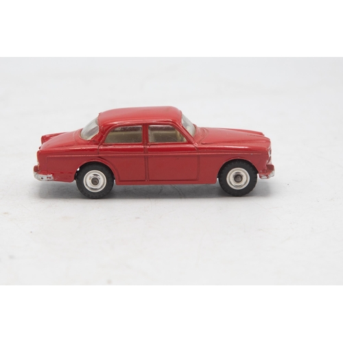 3046 - Dinky Toys 184 Volvo 122S, Red, spun hubs, near mint and boxed