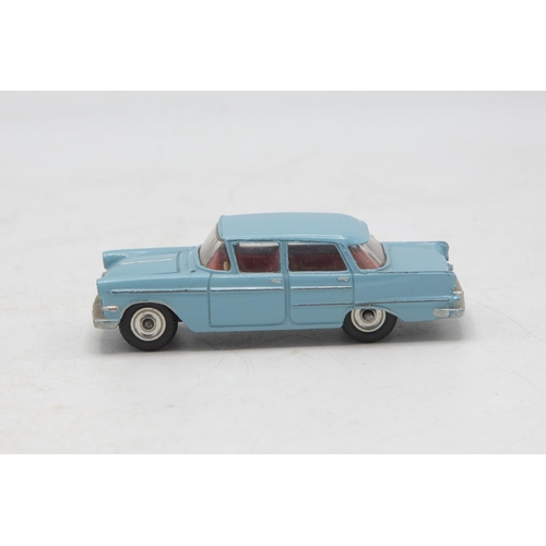 3050 - Dinky Toys 117 Opel Kapitan, blue, excellent and boxed