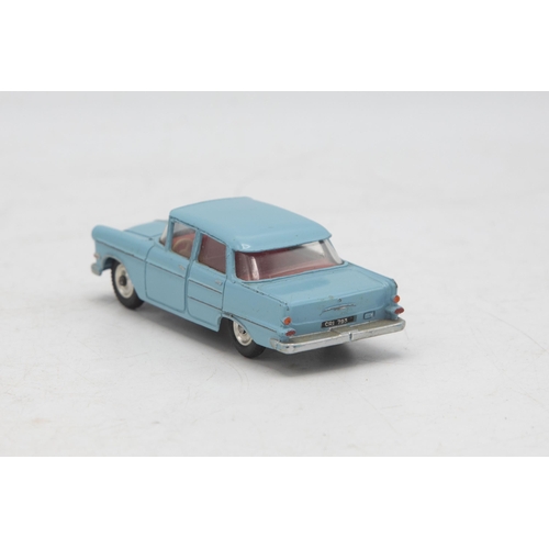 3050 - Dinky Toys 117 Opel Kapitan, blue, excellent and boxed