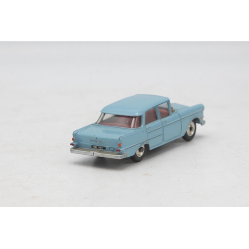 3050 - Dinky Toys 117 Opel Kapitan, blue, excellent and boxed