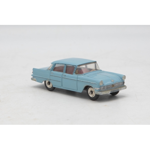 3050 - Dinky Toys 117 Opel Kapitan, blue, excellent and boxed