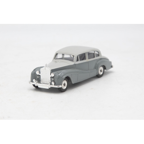 3051 - Dinky Toys 150 Rolls-Royce Silver Wraith, two-tone grey, near mint and boxed