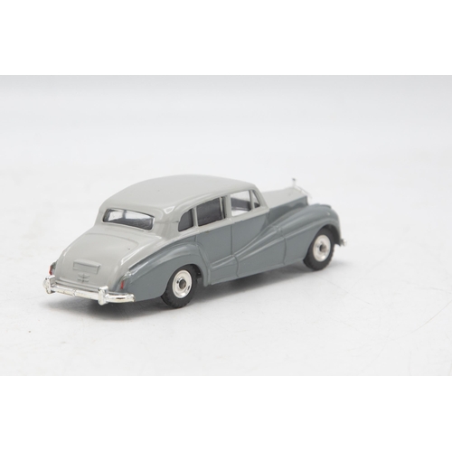 3051 - Dinky Toys 150 Rolls-Royce Silver Wraith, two-tone grey, near mint and boxed