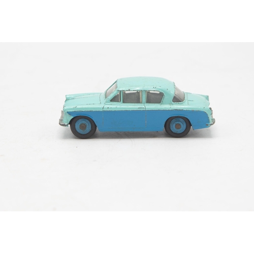 3053 - Dinky Toys 166 Sunbeam Rapier Saloon, correct box two-tone colour spot, some light playwear good and... 