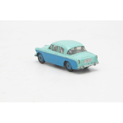 3053 - Dinky Toys 166 Sunbeam Rapier Saloon, correct box two-tone colour spot, some light playwear good and... 