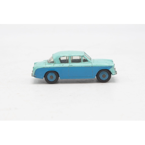 3053 - Dinky Toys 166 Sunbeam Rapier Saloon, correct box two-tone colour spot, some light playwear good and... 