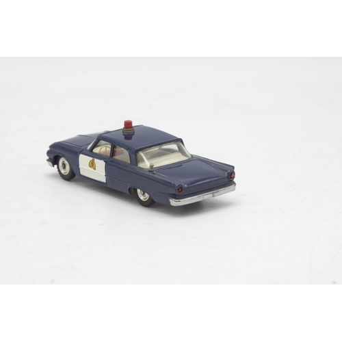 3055 - Dinky Toys 264 R.C.M.P Patrol Car, the 'mounties' Ford Fairlane, Royal Canadian Mounted Police, no a... 