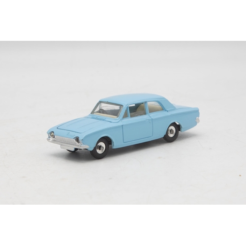 3058 - Dinky Toys 130 Ford Consul Corsair, blue, late type box, mint and boxed