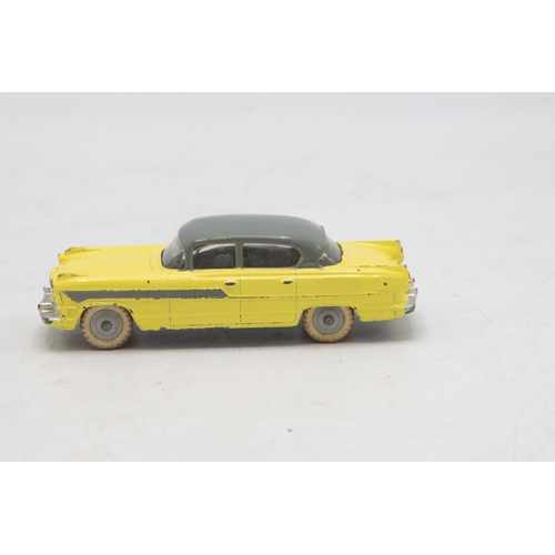 3061 - Dinky Toys 174 Hudson Hornet Sedan, light playwear, correct two-tone colour spot on crisp box, excel... 