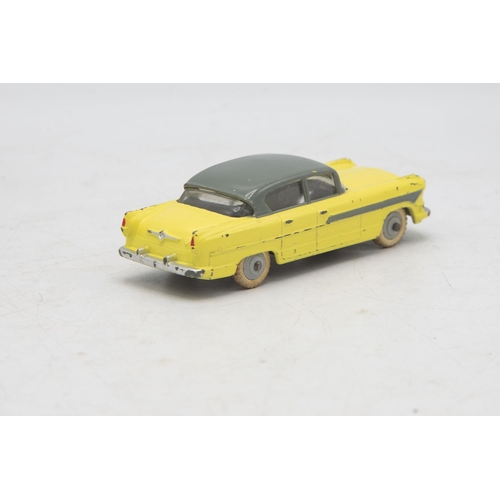 3061 - Dinky Toys 174 Hudson Hornet Sedan, light playwear, correct two-tone colour spot on crisp box, excel... 