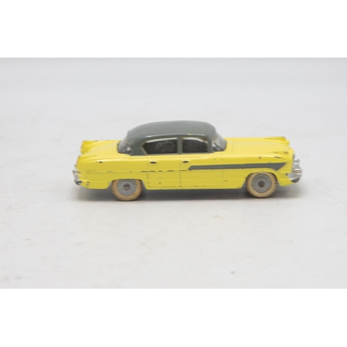 3061 - Dinky Toys 174 Hudson Hornet Sedan, light playwear, correct two-tone colour spot on crisp box, excel... 