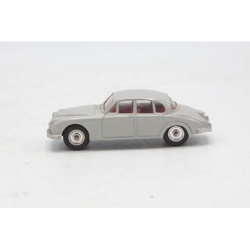 3062 - Dinky Toys 195 Jaguar 3.4 Saloon, spun hubs, correct grey colour spot, mint and boxed