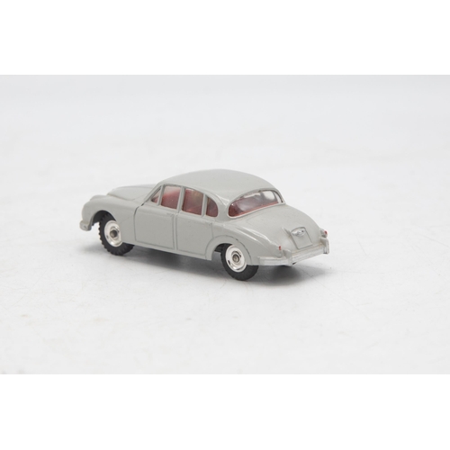 3062 - Dinky Toys 195 Jaguar 3.4 Saloon, spun hubs, correct grey colour spot, mint and boxed