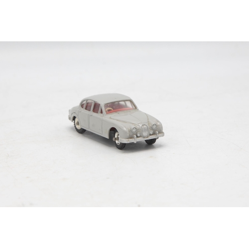 3062 - Dinky Toys 195 Jaguar 3.4 Saloon, spun hubs, correct grey colour spot, mint and boxed