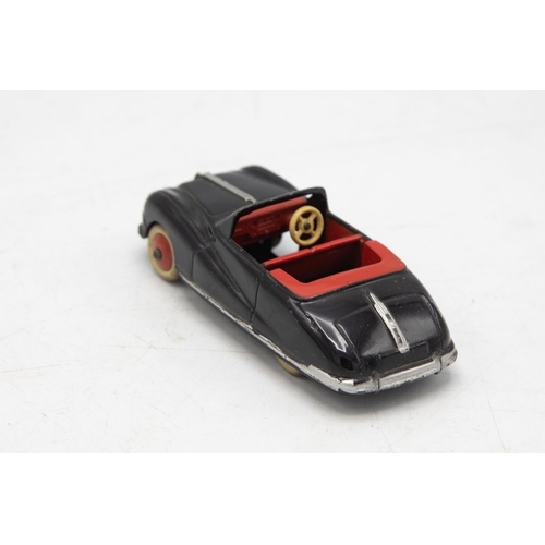 3065 - Dinky Toys 106 Austin Atlantic Convertible, black body with red interior, scarce black version of th... 